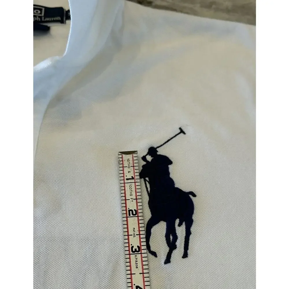 Vintage Polo Ralph Lauren Sweden Flag‎ Polo Shirt Size XL #3 Cotton